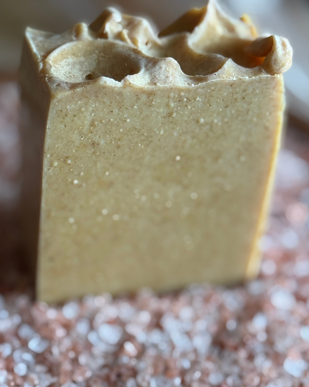 TURMERIC GOAT MILK SOAP  (unscented)