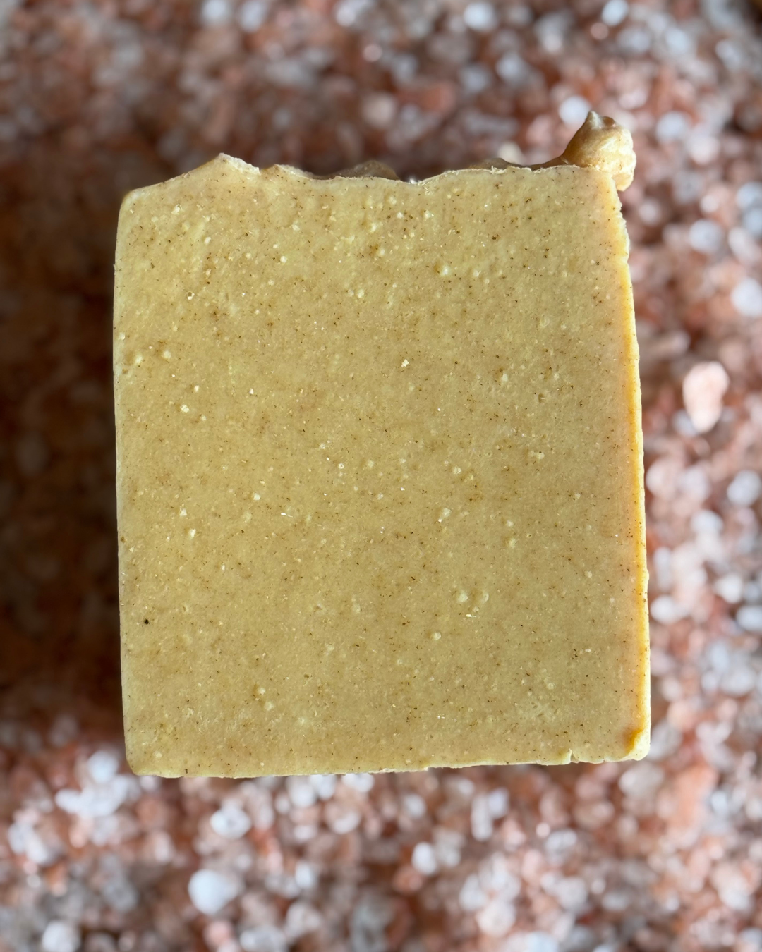TURMERIC GOAT MILK SOAP  (unscented)